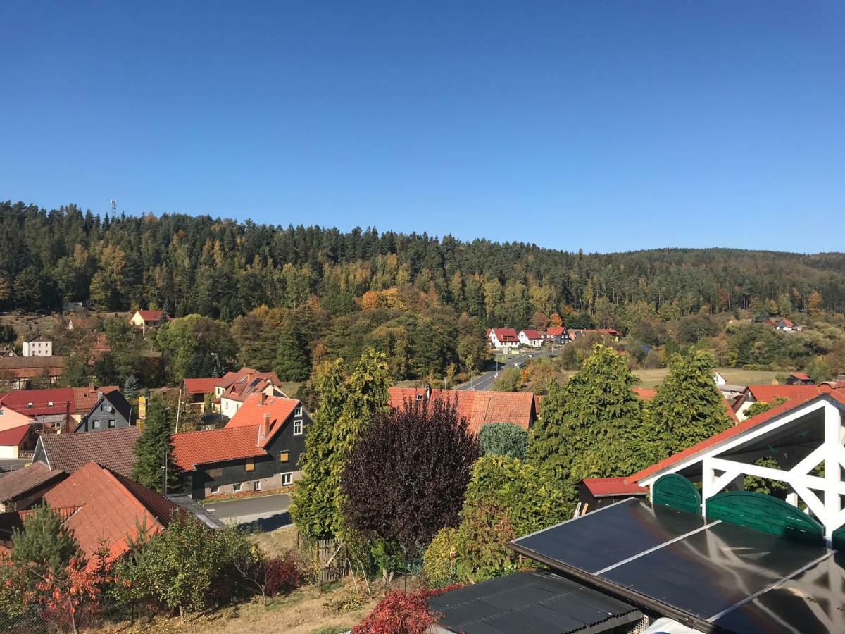 Ferienhaus Zur Waldauer Hoehe Mit 3 Sz, 120Qm & 40Qm Balkon Schleusingen Eksteriør bilde