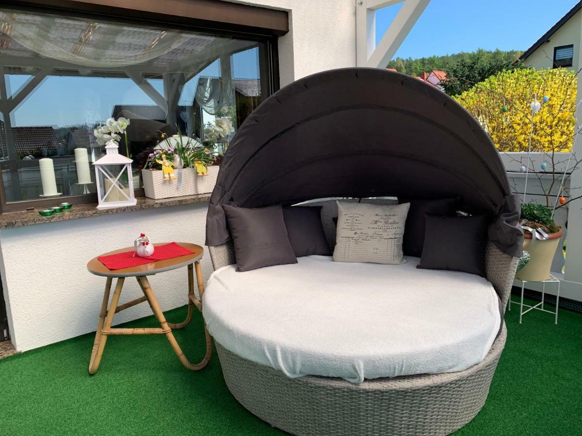 Ferienhaus Zur Waldauer Hoehe Mit 3 Sz, 120Qm & 40Qm Balkon Schleusingen Eksteriør bilde